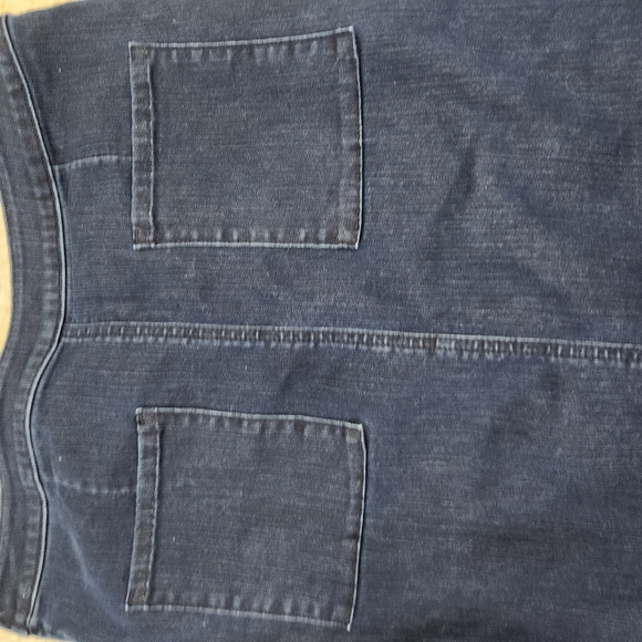 New York Co. Denim stretchy pin up  skirt size  8 blue - Picture 3 of 11